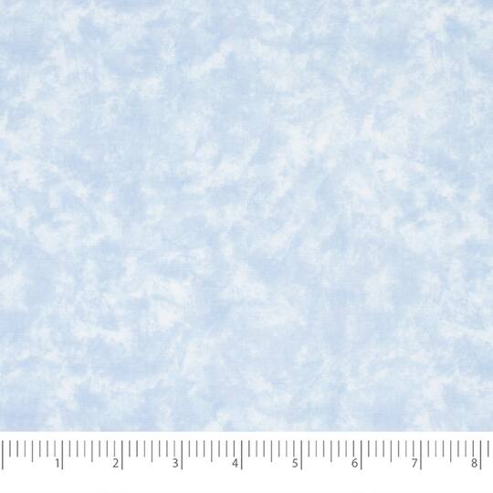 SINGER Christmas Blue Tonal Blender Cotton Fabric Fat Quarter Bundle